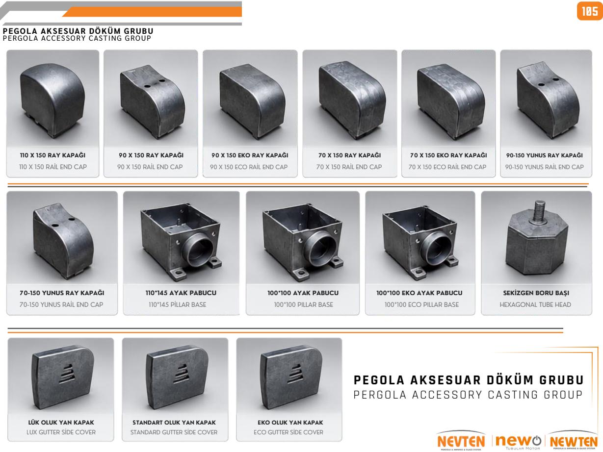 Pergola Döküm Aksesuar